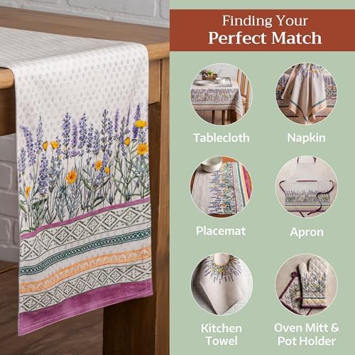 Maison d' Hermine Table Runner 100% Cotton 14.50" x 108" (Double Layer) - Image 5
