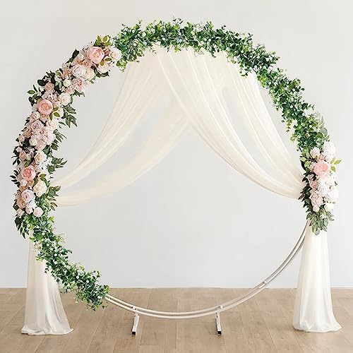 Fake Vines Eucalyptus Babys Breath Greenery Garland, 2PCS - Image 6