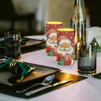Red LED Candles with Remote Flickering Flameless Candles Santa Claus Stars Battery Operated Fake Pillar Candles Christmas Decorations for Bedroom Living Room Dining Room Table Decor - Image 5