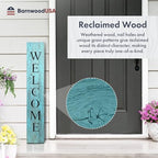 BARNWOODUSA Wooden Welcome Sign for Front Door, 5-Foot, Robins Egg Blue - Image 7