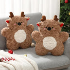 Shellwei 2 Set Christmas Pillows Decorations 17.72 Inch Soft Plush by Shellwei