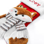 Let's Make Memories Personalized Christmas Stocking - Christmas Decor - Plush Stockings for Family and Kids with Embroidered Names - Santa - Image 5