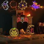 TRWYMZ Halloween Decorations - 16" Halloween Window Silhouette Lights - Image 4
