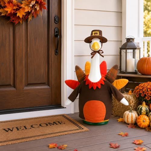 3 Set Holiday Porch Goose Outfits for Halloween Christmas Thanksgiving Day - Image 5