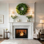 26 Inch Large Boxwood Wreaths for Front Door - Image 6