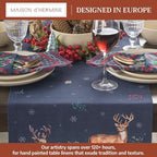 Maison d' Hermine Table Runner 100% Cotton 14.50" x 72" (Double Layer) - Image 2