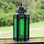 Vela Lanterns Decorative Indoor Fairy Light Candle Holder, Green, M, 6-Pack - Image 6