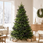 12ft Black Christmas Ball Garland Ornaments, Gothic Christmas Trees Garland - Image 4