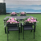 Wedding Arch Flowers 30 Inch Rustic Artificial Floral Swag Decor - Image 3