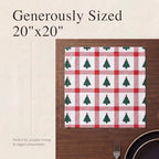 Urban Villa Cloth Napkins Cotton 20x20 (Set of 12) Tree Print - Image 6