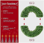 Yaheetech 48in Large Artificial Christmas Wreath - Image 6