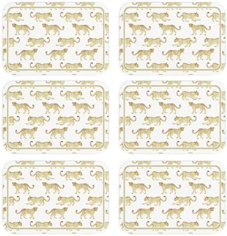 patdrea Designer Vintage French PVC Placemats Set of 6,12"x17"-Fromm C by patdrea
