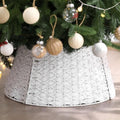 Poen Woven Rattan Christmas Tree Collar, White, 24 Inch by Poen