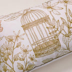 patdrea Designer Velvet Throw Pillow Cover,Set of 2,12"x28"-Aviary - Image 4