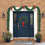 Hananona 9 FT Christmas Garland, 2 Pcs Real Touch Cedar Garlands - Image 7