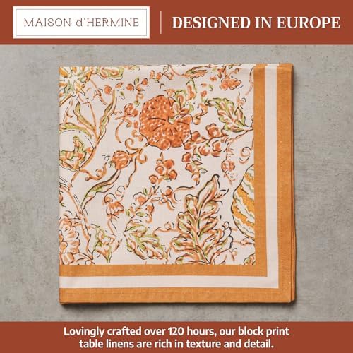 Maison d' Hermine Cloth Napkins Set of 4 Reusable 100% Cotton (20" x 20") - Image 2