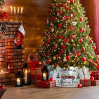 Christmas Tree Collar 29 Inch Diameter Base, Large Metal Tree Collar for Pencil Tree, Christmas Truck Decorations - Image 6