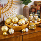 SHareconn 135Pcs Christmas Tree Ornaments Set, Christmas Tree Decorations - Image 3