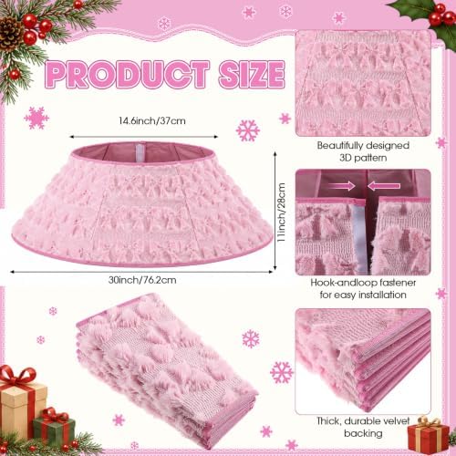 Soulchen Faux Fur Christmas Tree Collar - Image 2