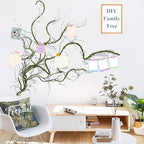 118"Green L Bendable Grapevines Garland Faux Tree Branch Wall Hanging Decor - Image 6