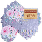 Maison d' Hermine Placemats Set of 4 Reusable 100% Cotton (13"x19") by MaisondHermine