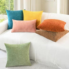 CaliTime Decorative Couch Throw Pillow Covers 26 X 26 Inches Apricot Brown - Image 4