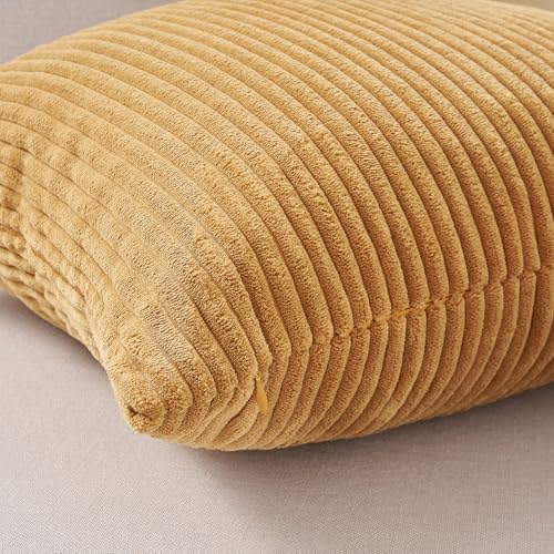Topfinel Decorative Brown Throw Pillow Covers Cushion Cases, Set of 4 Soft Velvet Modern Double-Sided Designs Terracotta Home Decor ，Fall Style Throw Pillows 26x26 inches - Image 5