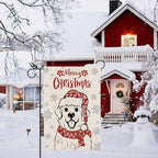 Seasonal Garden Flags Great Pyrenees Double Sided Flags Set of 11 Holiday Farmhouse Indoor Outdoor Yard Lawn Christmas Gifts Decorations 12.5x18 Inch - Image 5
