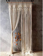 Macrame Curtains for Wall Decor, Macrame Wall Hanging 79" x 35" 1 Panel - Image 2