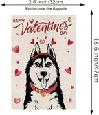 Seasonal Garden Flags Husky Double Sided Flags Set of 11 Holiday Farmhouse Indoor Outdoor Yard Lawn Christmas Gifts Decorations 12.5x18 Inch - Image 2