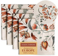 Maison d' Hermine Cloth Napkins Set of 4 Reusable 100% Cotton (20" x 20") by MaisondHermine