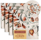 Maison d' Hermine Cloth Napkins Set of 4 Reusable 100% Cotton (20" x 20") by MaisondHermine