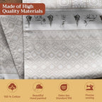 Maison d' Hermine Table Runner 100% Cotton 14.50" x 108" (Double Layer) - Image 3