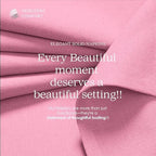 Pink Table Napkins, 17"x17" - Set of 12-100% Cotton, Durable, Absorbent, Soft, Washable - Ideal Hotel Quality Table Linen for Dinner, Rustic Weddings, Summer, Easter, Pink - Image 2