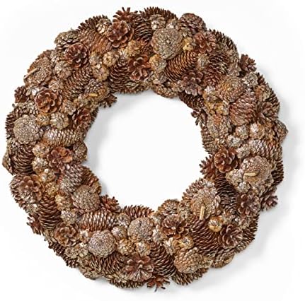 Christopher Knight Home Wreath, Champagne + Glitter by ChristopherKnightHome