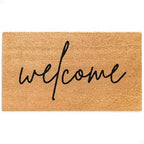THEODORE MAGNUS Door Mat - Welcome Mat for Front Door with Non-Slip Backing - Durable Coir Doormat - Perfect for Outside Entrance and Entryway Matt - Outdoor/Indoor - Warm Welcome - 17" x 30" by TheodoreMagnus
