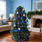 Soulchen 26 Pcs Hanukkah Ornaments Set Tree Skirt Star Topper - Image 6