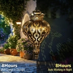 Moroccan Solar Lanterns Outdoor Waterproof for Outdoor Garden Decor - Image 5