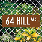 Custom Street Sign, Personalized Novelty Road, Blue Background, Christmas - Image 4