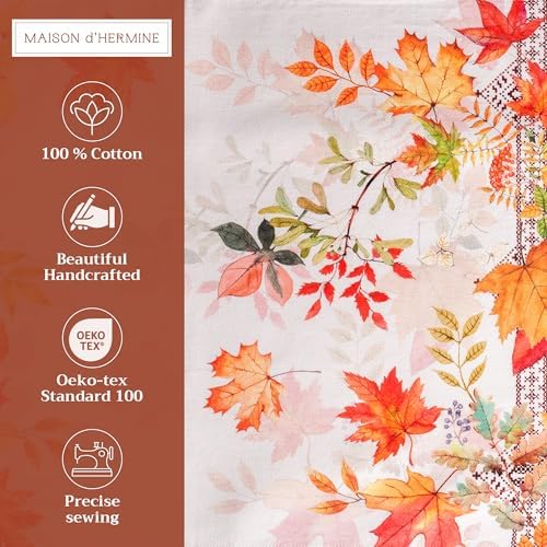 Maison d' Hermine Placemats Set of 4 Reusable 100% Cotton (13"x19") - Image 2