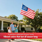 American Flags for Outside 5x8FT Heavy Duty, 250th Anniversary American Flag USA Flag 1776-2026, Best 250 Year American Flag 250 Years of Independence, 1776-2026 Flag United States Flag - Image 6