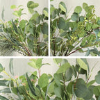 Large Eucalyptus Centerpieces for Table Decor, Artificial Greenery Stems - Image 6