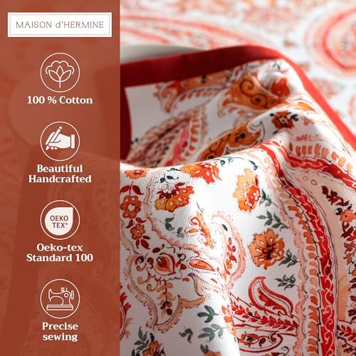 Maison d' Hermine Cloth Napkins Set of 4 Reusable 100% Cotton (20" x 20") - Image 2