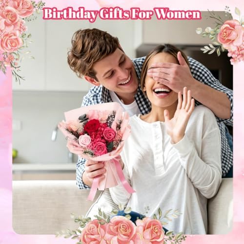 Flowers for Delivery Forever Preserved Flowers Fresh Bouquet, Women Gifts - Image 7