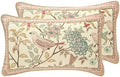 patdrea Designer Velvet Throw Pillow Cover,Set of 2,12"x20"-Kulom A by patdrea