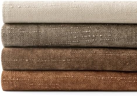 MIULEE Pack of 4 Fall Decorative Throw Pillow Covers 22x22 Inch Chenille Textured Throw Pillows Boho Farmhouse Cushion Covers Vintage Home Decor for Couch Sofa Bed Living Room，Beige Taupe Brown - Image 7