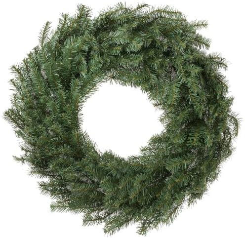 Casafield 36" Fir Artificial Christmas Wreath Holiday Décor, 270 PVC Tips for Front Door, Window, or Mantel by Casafield