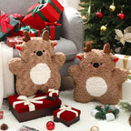 Shellwei 2 Set Christmas Pillows Decorations 17.72 Inch Soft Plush - Image 3