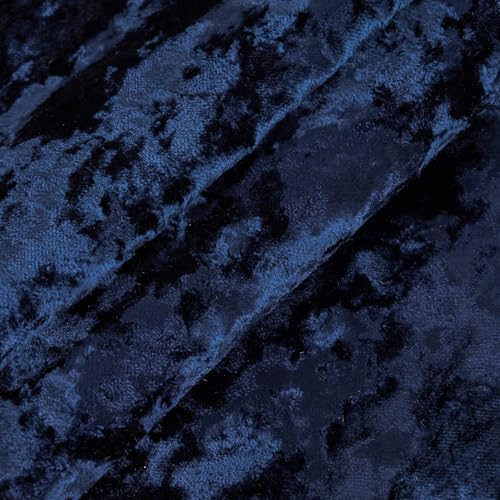 Premium Series, Crushed Velvet Throw Pillow Covers, Luxury Thick Cushion Cases for Home Decor, Navy Blue, 12x20 Inch, Covers Only - Image 4