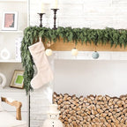 Jutom 2 Pcs 9 ft Artificial Cedar Garland for Christmas - Image 4